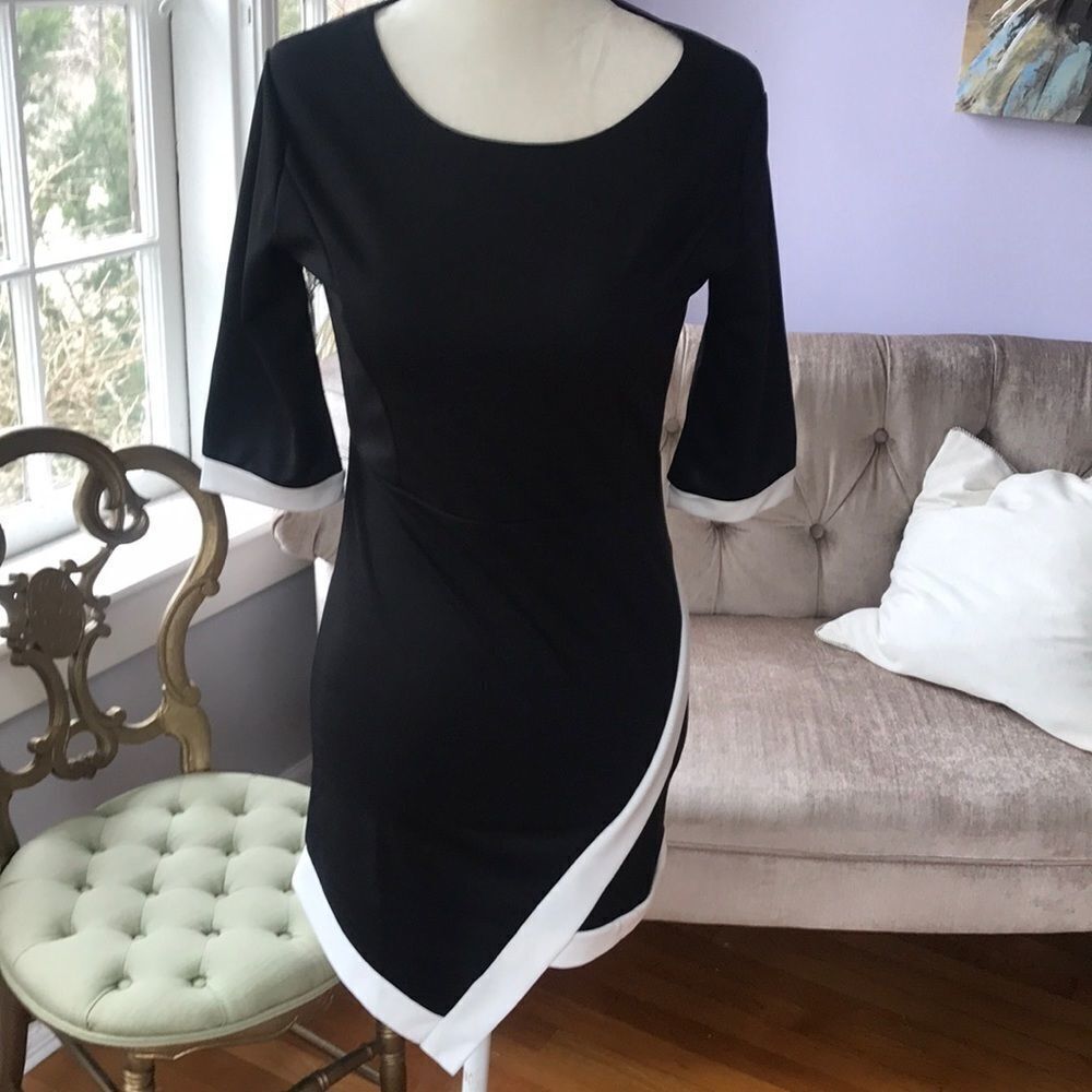 Black & White mini dress